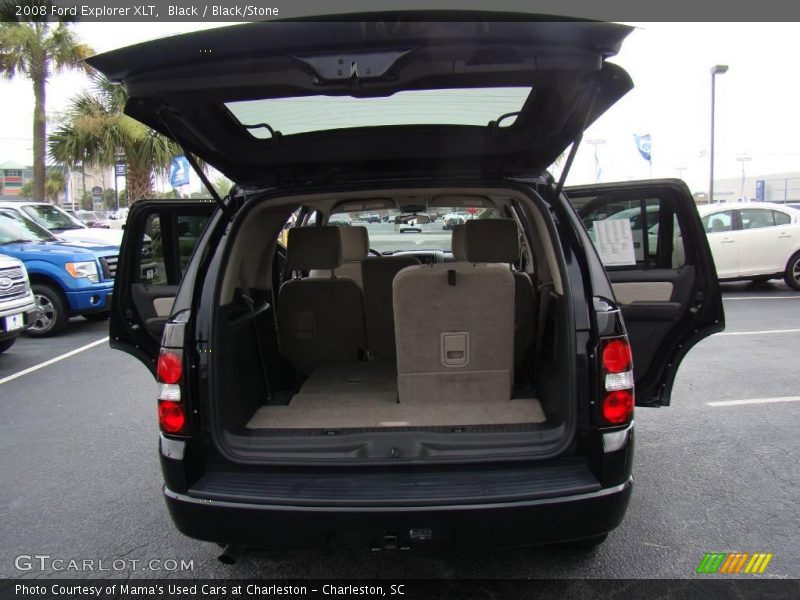Black / Black/Stone 2008 Ford Explorer XLT