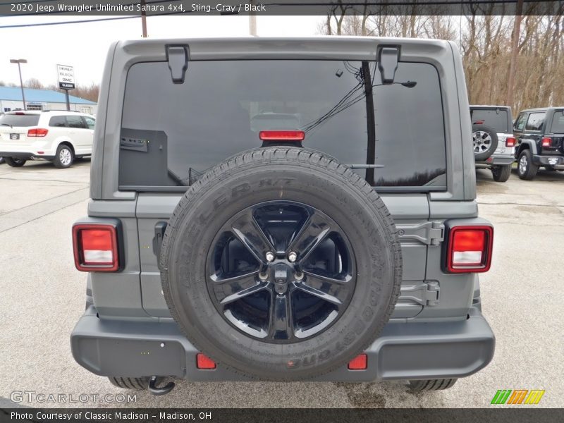 Sting-Gray / Black 2020 Jeep Wrangler Unlimited Sahara 4x4