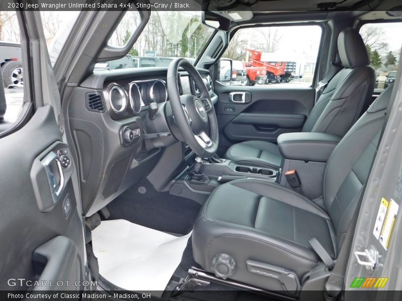 Sting-Gray / Black 2020 Jeep Wrangler Unlimited Sahara 4x4