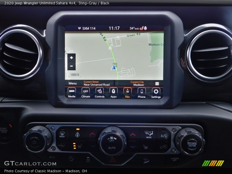 Sting-Gray / Black 2020 Jeep Wrangler Unlimited Sahara 4x4