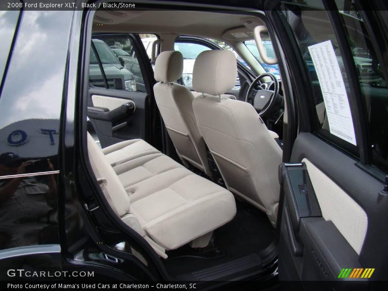 Black / Black/Stone 2008 Ford Explorer XLT