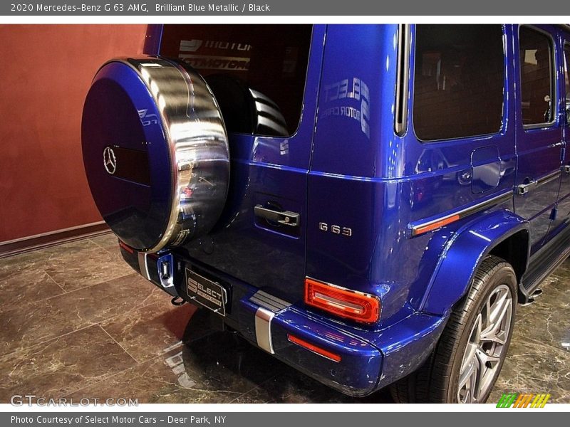 Brilliant Blue Metallic / Black 2020 Mercedes-Benz G 63 AMG