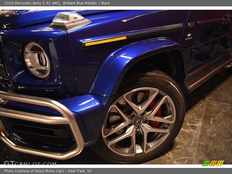 Brilliant Blue Metallic / Black 2020 Mercedes-Benz G 63 AMG