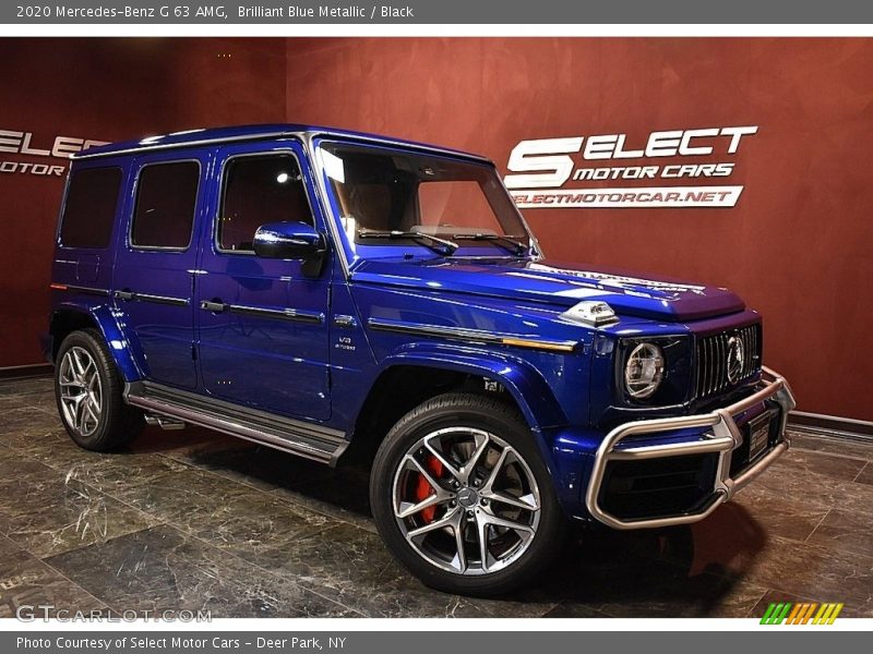  2020 G 63 AMG Brilliant Blue Metallic