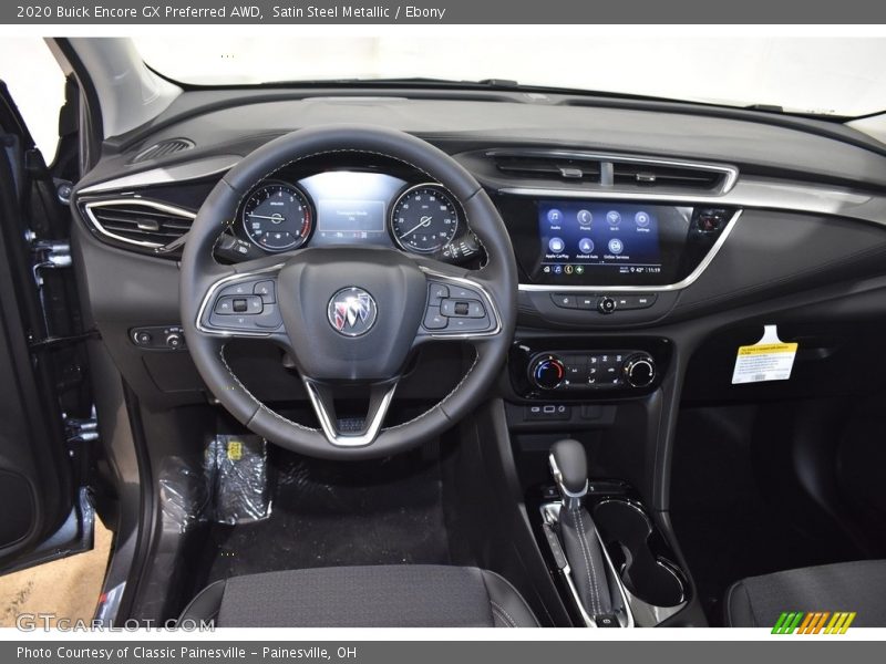 Satin Steel Metallic / Ebony 2020 Buick Encore GX Preferred AWD