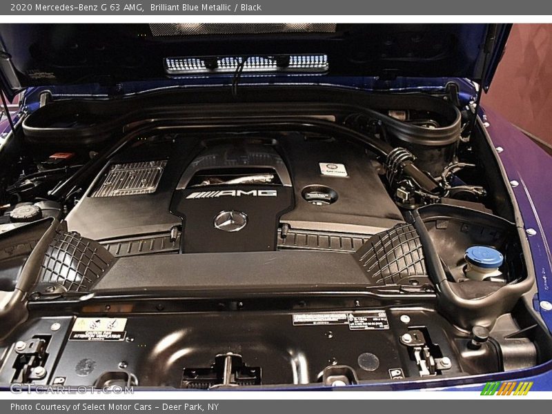 Brilliant Blue Metallic / Black 2020 Mercedes-Benz G 63 AMG
