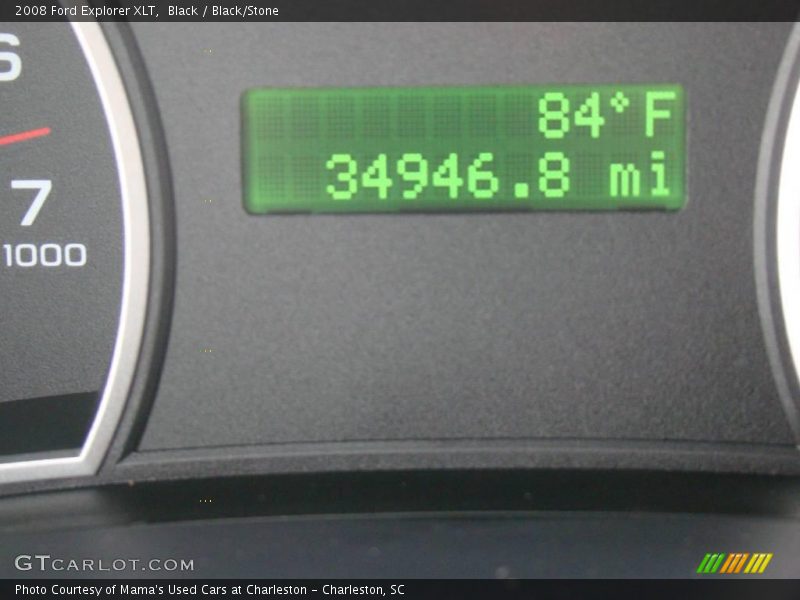 Black / Black/Stone 2008 Ford Explorer XLT