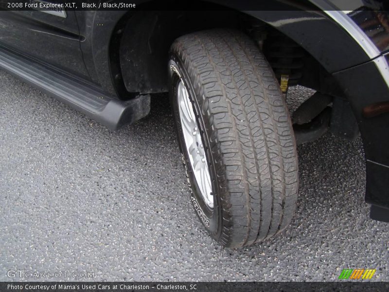 Black / Black/Stone 2008 Ford Explorer XLT