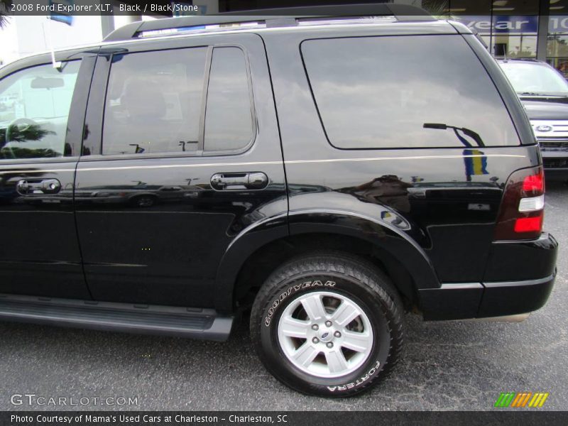 Black / Black/Stone 2008 Ford Explorer XLT