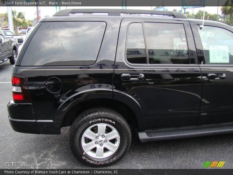 Black / Black/Stone 2008 Ford Explorer XLT