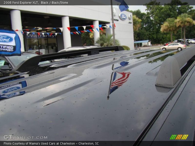 Black / Black/Stone 2008 Ford Explorer XLT