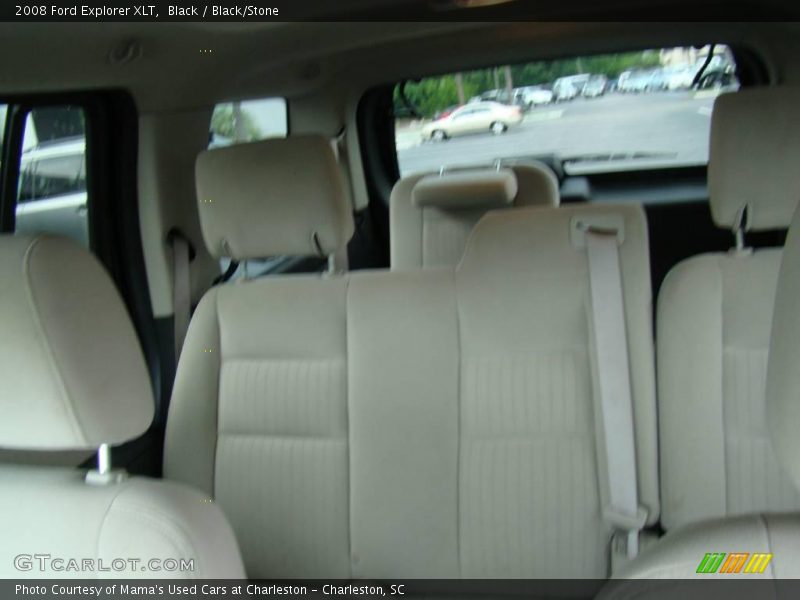 Black / Black/Stone 2008 Ford Explorer XLT
