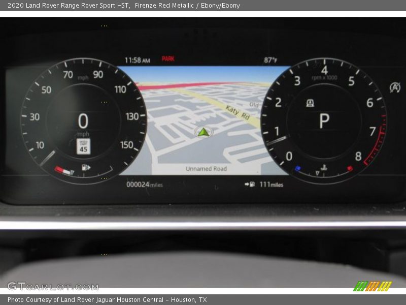 Firenze Red Metallic / Ebony/Ebony 2020 Land Rover Range Rover Sport HST
