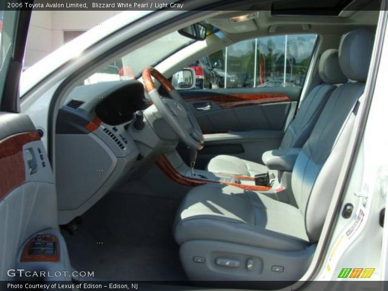 Blizzard White Pearl / Light Gray 2006 Toyota Avalon Limited