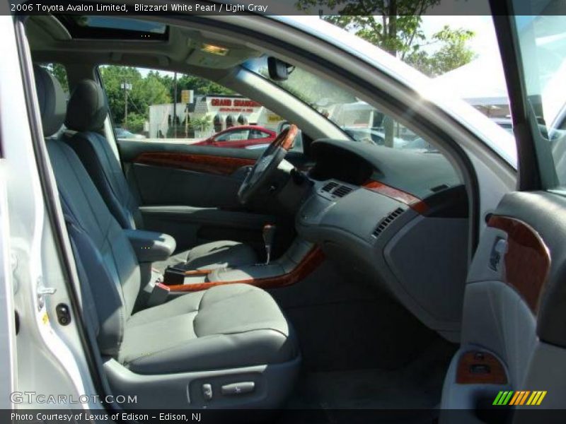 Blizzard White Pearl / Light Gray 2006 Toyota Avalon Limited