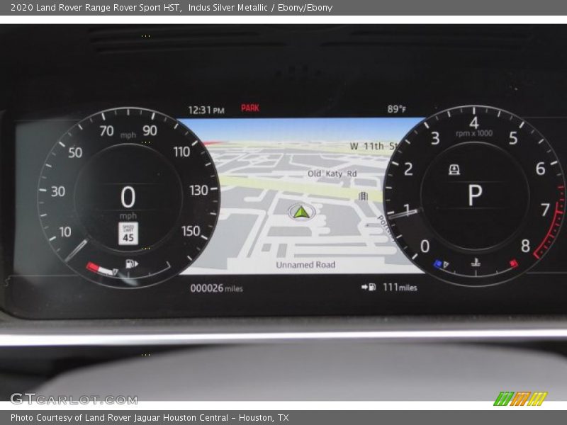 Indus Silver Metallic / Ebony/Ebony 2020 Land Rover Range Rover Sport HST
