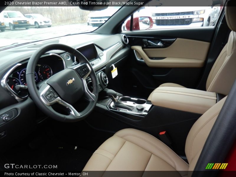 Cajun Red Tintcoat / Jet Black/Maple Sugar 2020 Chevrolet Blazer Premier AWD
