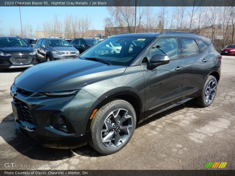 Nightfall Gray Metallic / Jet Black 2020 Chevrolet Blazer RS