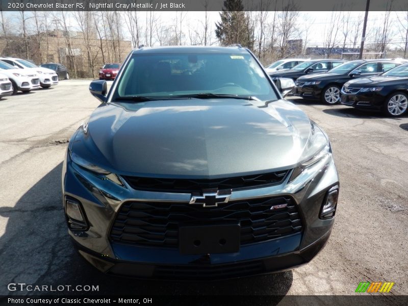 Nightfall Gray Metallic / Jet Black 2020 Chevrolet Blazer RS