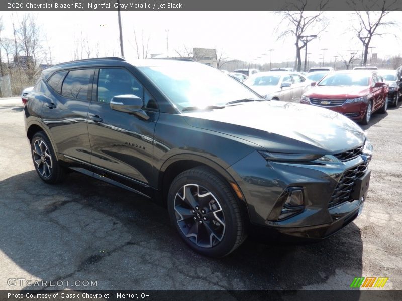 Nightfall Gray Metallic / Jet Black 2020 Chevrolet Blazer RS