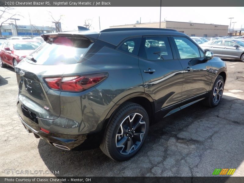 Nightfall Gray Metallic / Jet Black 2020 Chevrolet Blazer RS