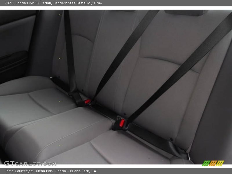 Modern Steel Metallic / Gray 2020 Honda Civic LX Sedan