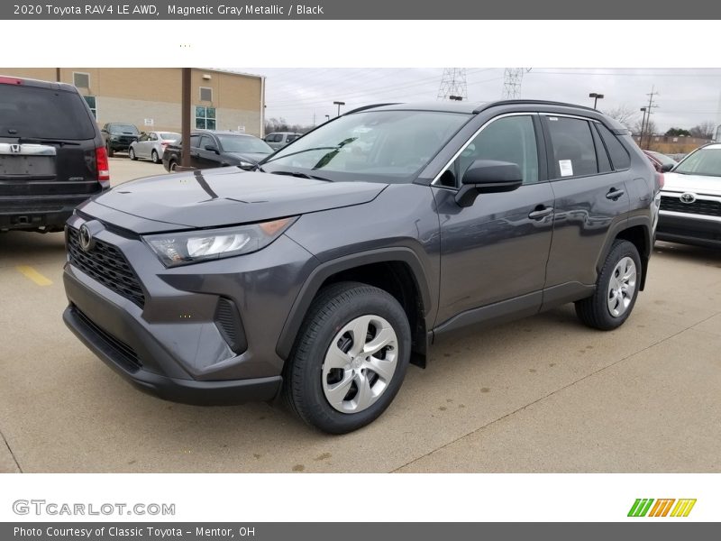 Magnetic Gray Metallic / Black 2020 Toyota RAV4 LE AWD