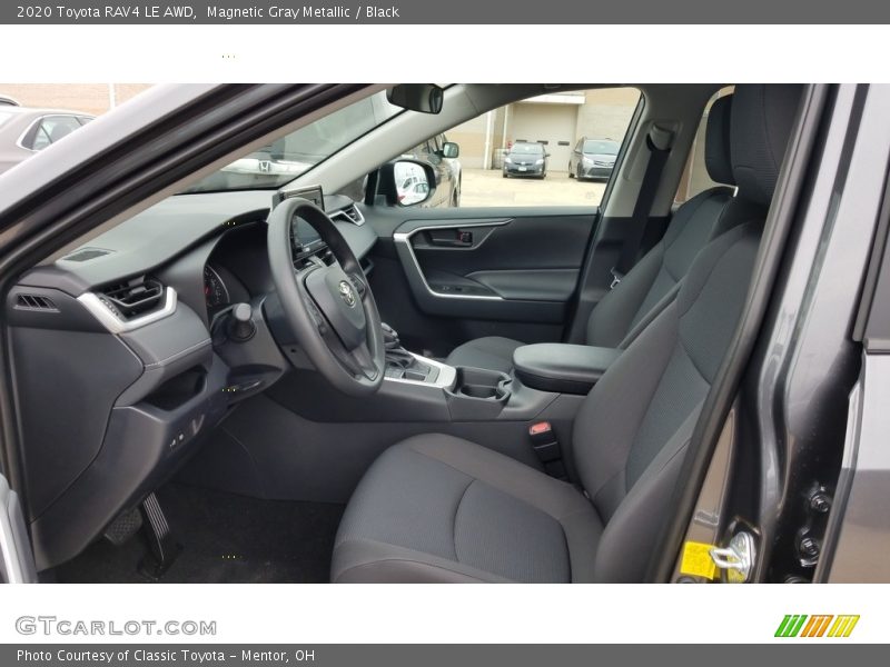 Magnetic Gray Metallic / Black 2020 Toyota RAV4 LE AWD