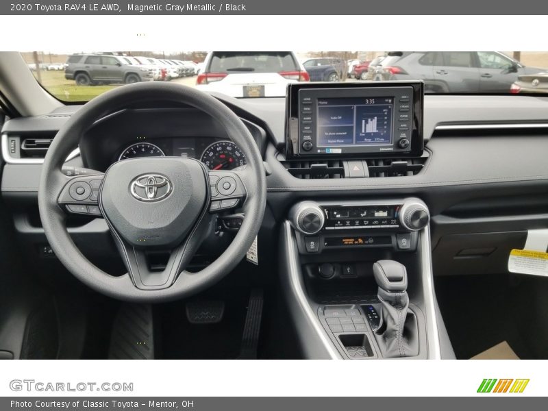 Magnetic Gray Metallic / Black 2020 Toyota RAV4 LE AWD