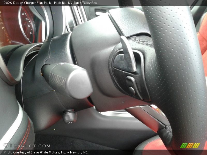 Pitch Black / Black/Ruby Red 2020 Dodge Charger Scat Pack