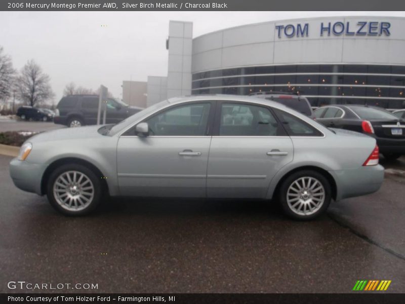 Silver Birch Metallic / Charcoal Black 2006 Mercury Montego Premier AWD