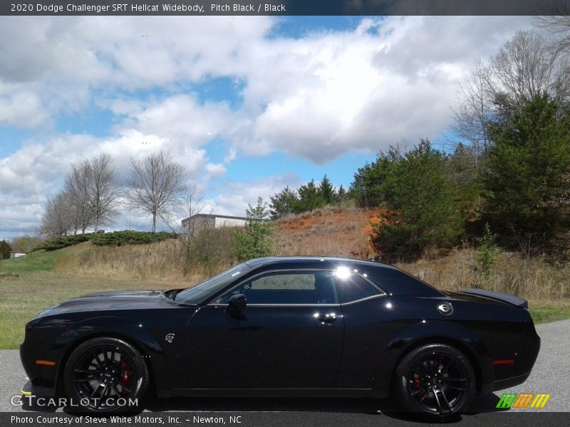 Pitch Black / Black 2020 Dodge Challenger SRT Hellcat Widebody