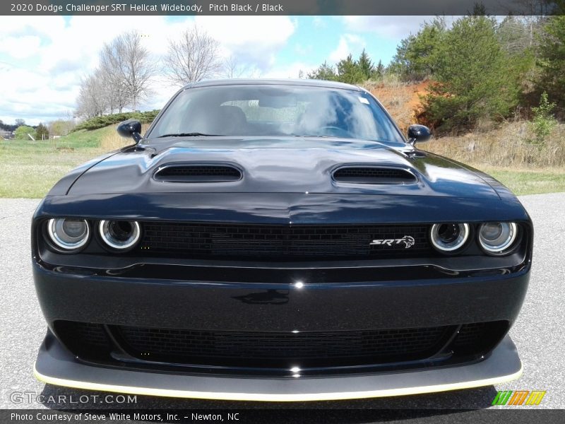 Pitch Black / Black 2020 Dodge Challenger SRT Hellcat Widebody