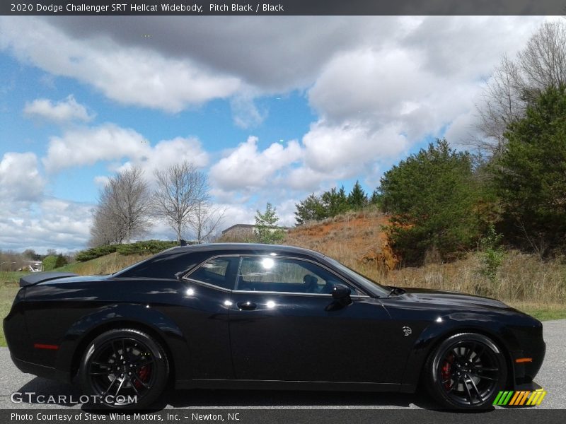 Pitch Black / Black 2020 Dodge Challenger SRT Hellcat Widebody