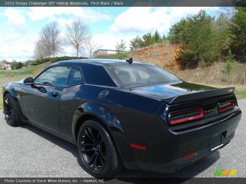 Pitch Black / Black 2020 Dodge Challenger SRT Hellcat Widebody