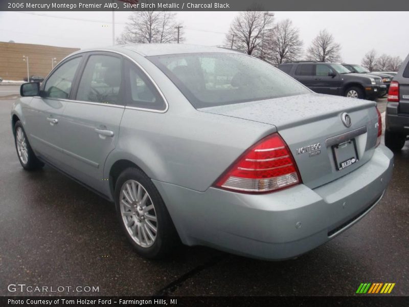 Silver Birch Metallic / Charcoal Black 2006 Mercury Montego Premier AWD