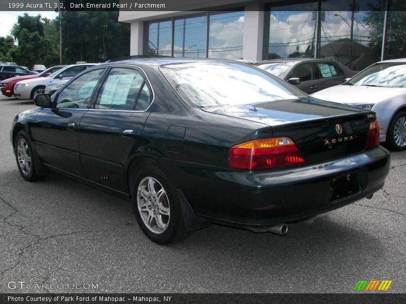 Dark Emerald Pearl / Parchment 1999 Acura TL 3.2