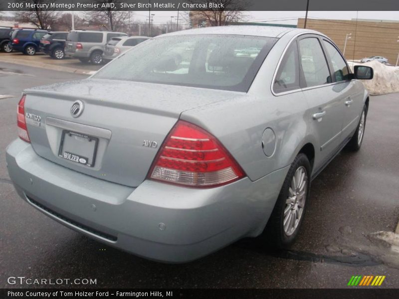 Silver Birch Metallic / Charcoal Black 2006 Mercury Montego Premier AWD