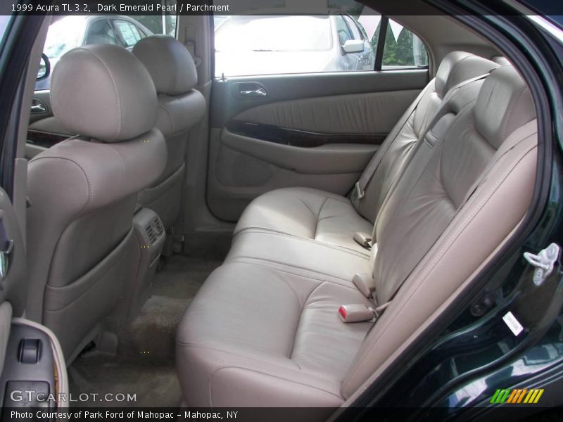 Dark Emerald Pearl / Parchment 1999 Acura TL 3.2