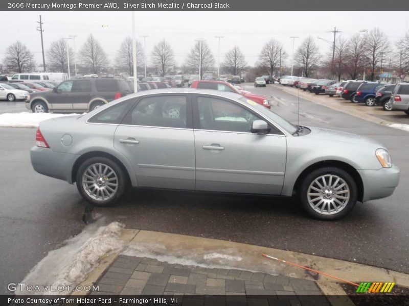 Silver Birch Metallic / Charcoal Black 2006 Mercury Montego Premier AWD