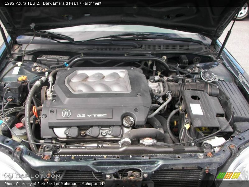 Dark Emerald Pearl / Parchment 1999 Acura TL 3.2