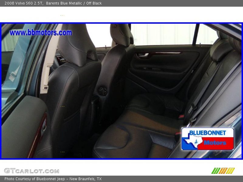 Barents Blue Metallic / Off Black 2008 Volvo S60 2.5T