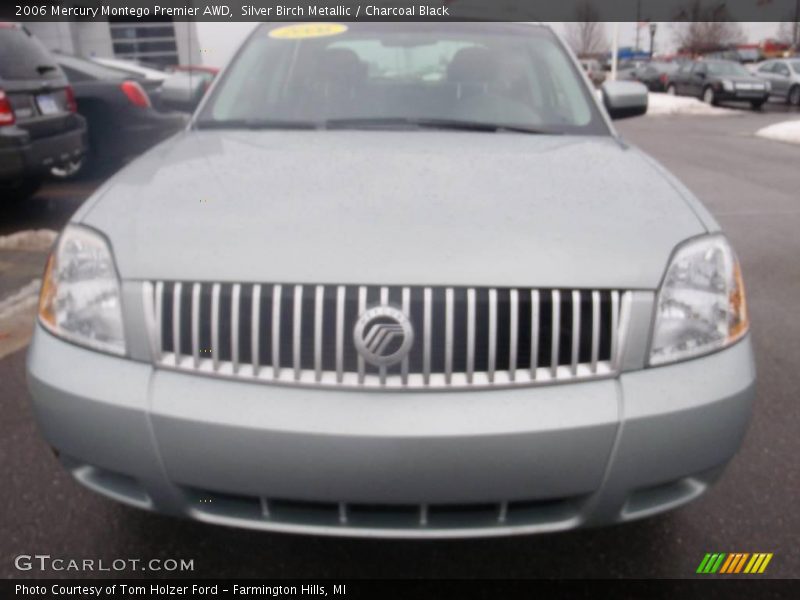 Silver Birch Metallic / Charcoal Black 2006 Mercury Montego Premier AWD