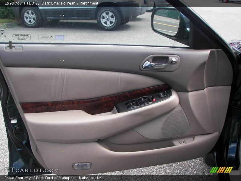 Dark Emerald Pearl / Parchment 1999 Acura TL 3.2
