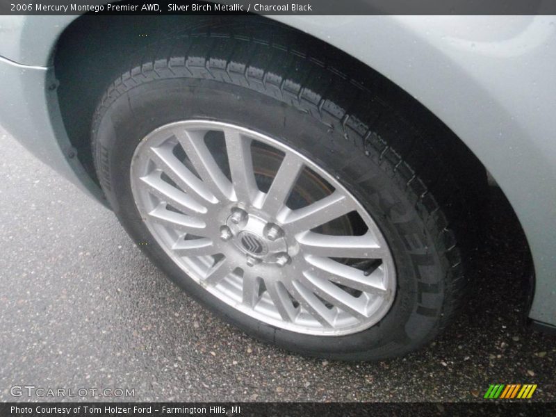 Silver Birch Metallic / Charcoal Black 2006 Mercury Montego Premier AWD