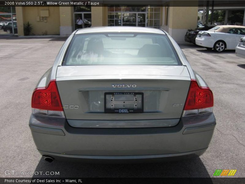 Willow Green Metallic / Taupe 2008 Volvo S60 2.5T