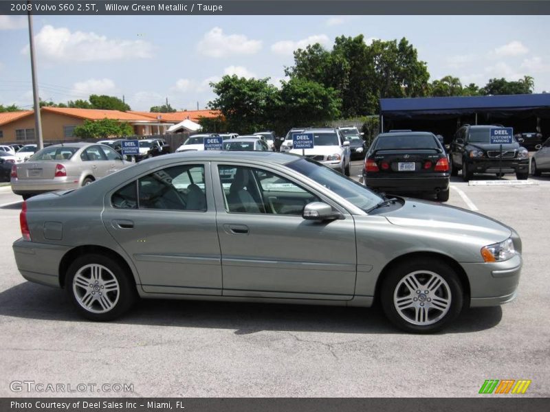 Willow Green Metallic / Taupe 2008 Volvo S60 2.5T