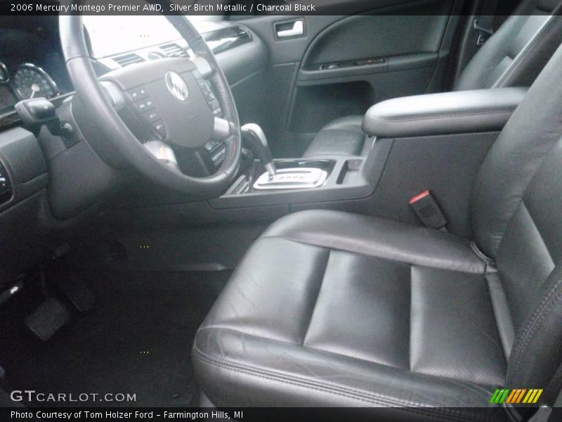 Silver Birch Metallic / Charcoal Black 2006 Mercury Montego Premier AWD