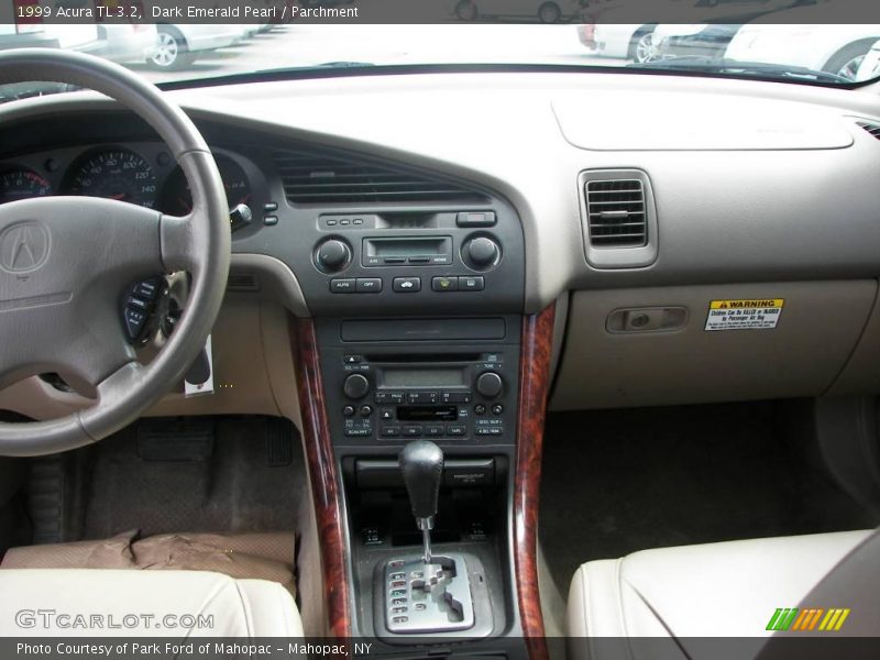Dark Emerald Pearl / Parchment 1999 Acura TL 3.2