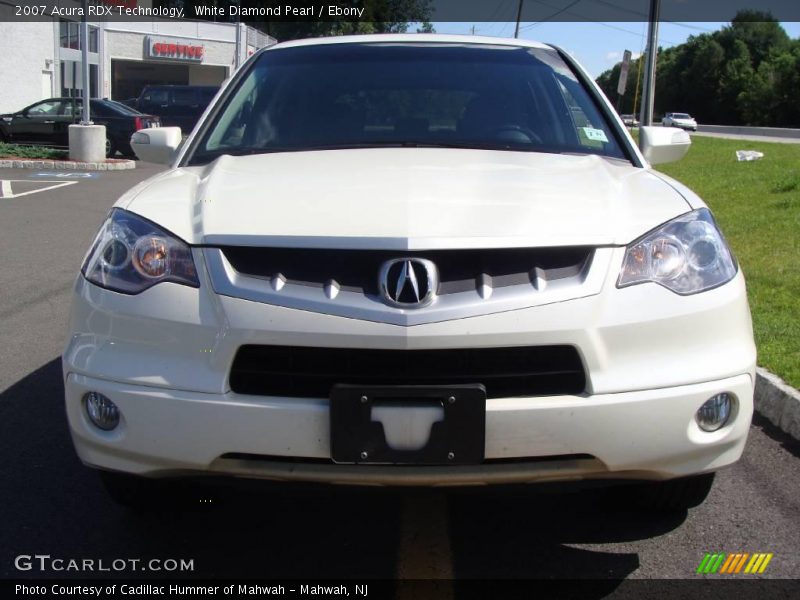 White Diamond Pearl / Ebony 2007 Acura RDX Technology
